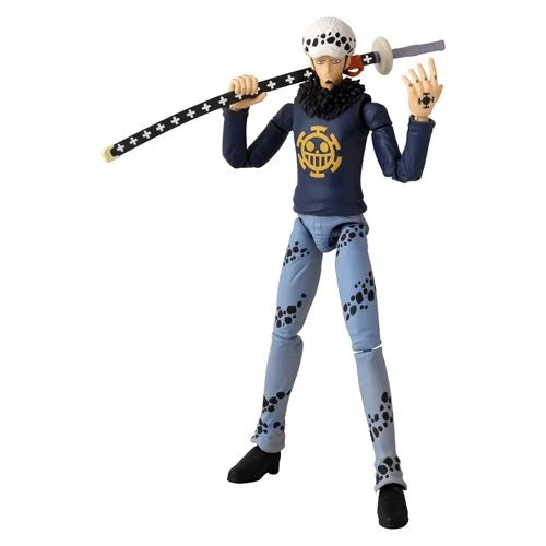 BANDAI NAMCO One Piece Anime Heroes Trafalgar Law Action Figure